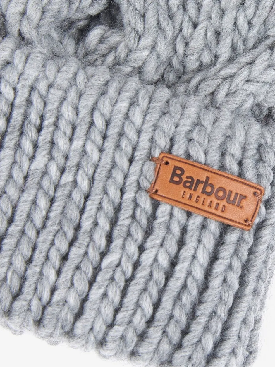 Mutsen, Handschoenen En Sjaals|Barbour Grijze Penshaw - ® Pom Benie Hat