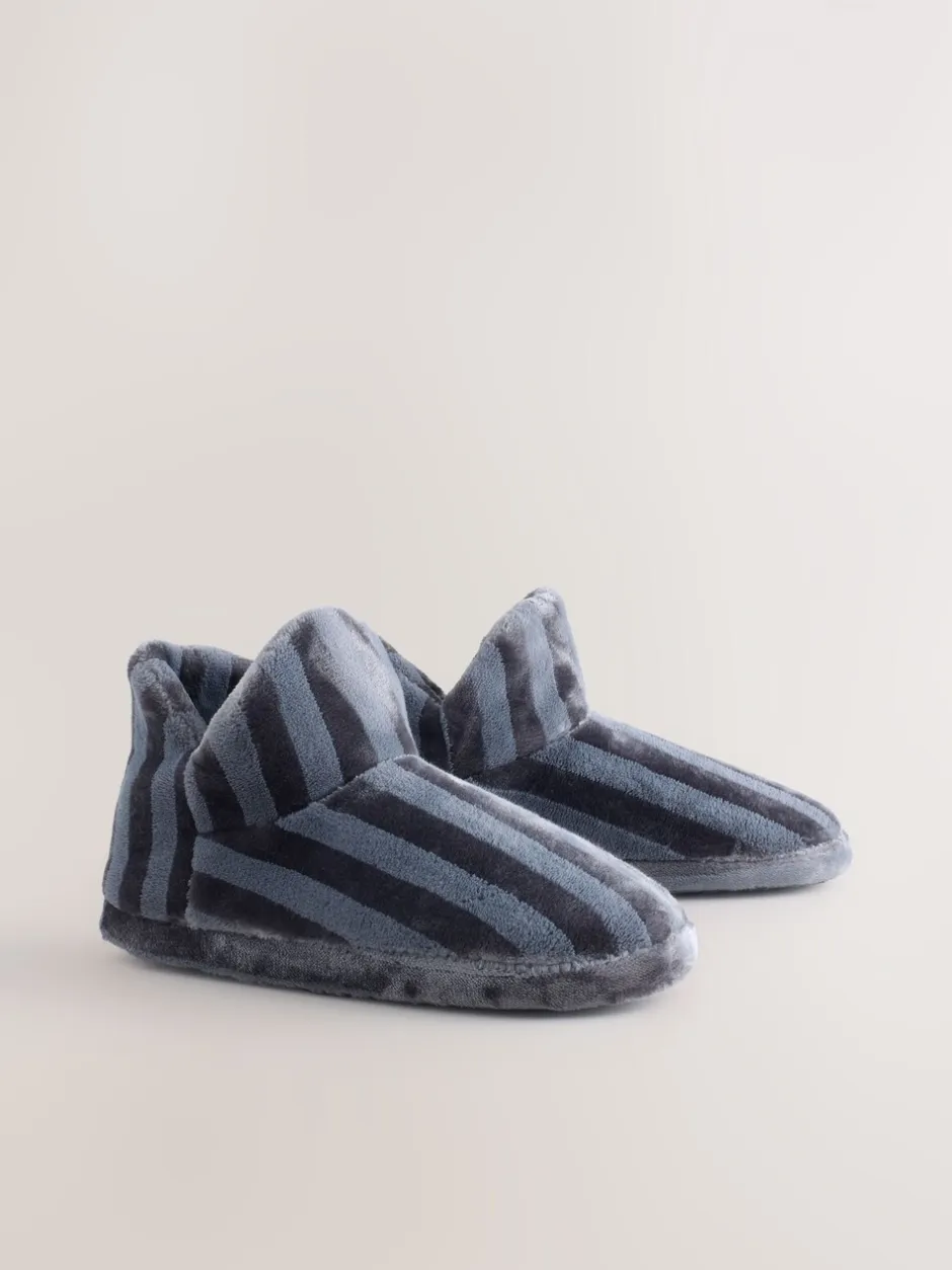 Pantoffels|Loungewear|Next - Pantoffels Grijze streep