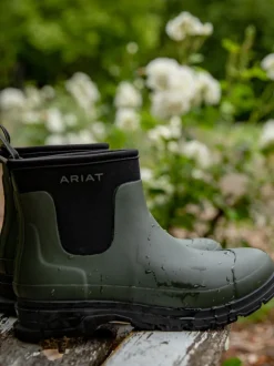 Laarzen*Ariat - Kelmarsh korte regenlaarzen Groen