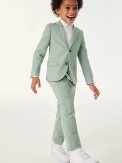 Kostuums En Herenvesten*Baker by Ted Baker Groen - kostuumbroek