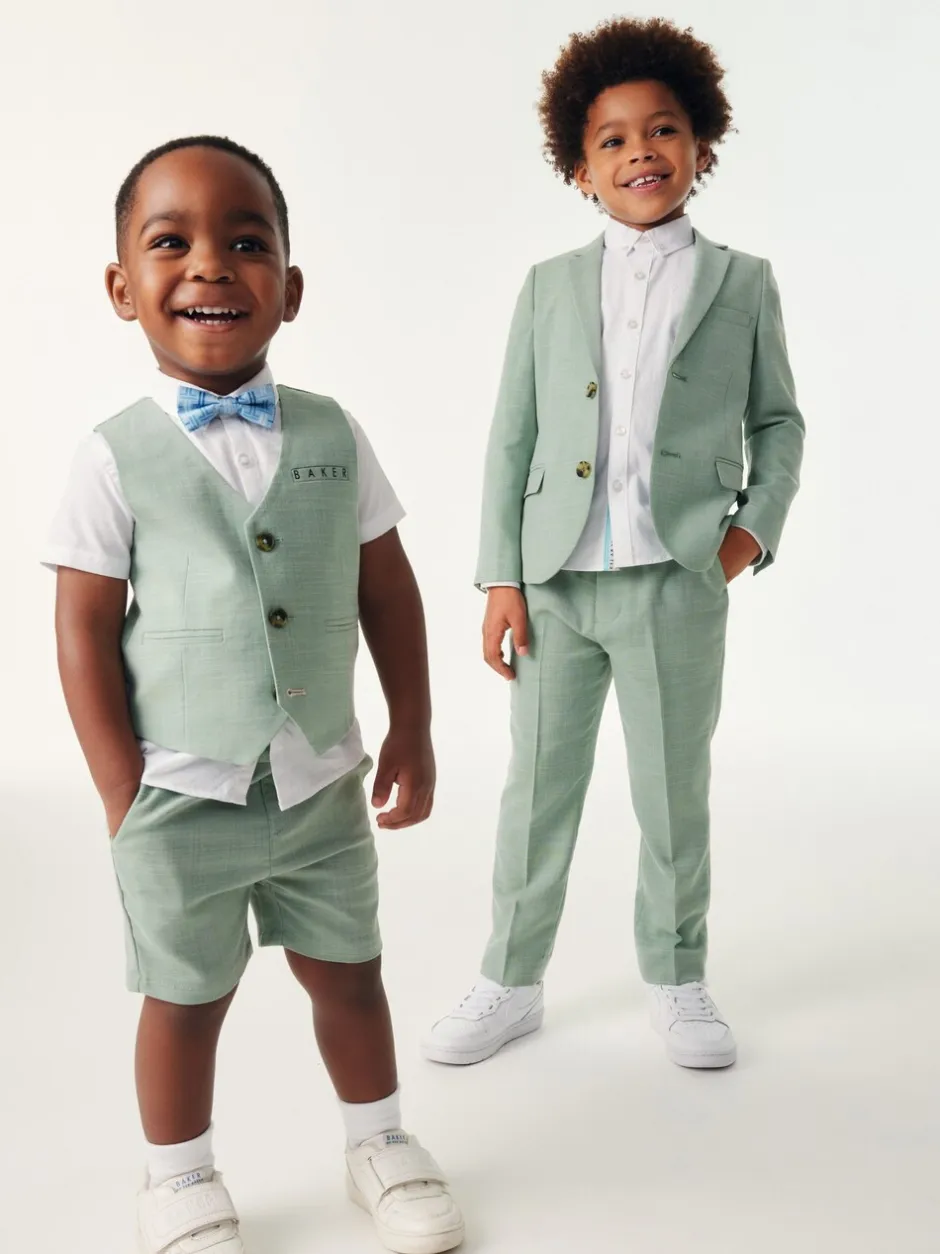 Kostuums En Herenvesten*Baker by Ted Baker Groen - kostuumbroek