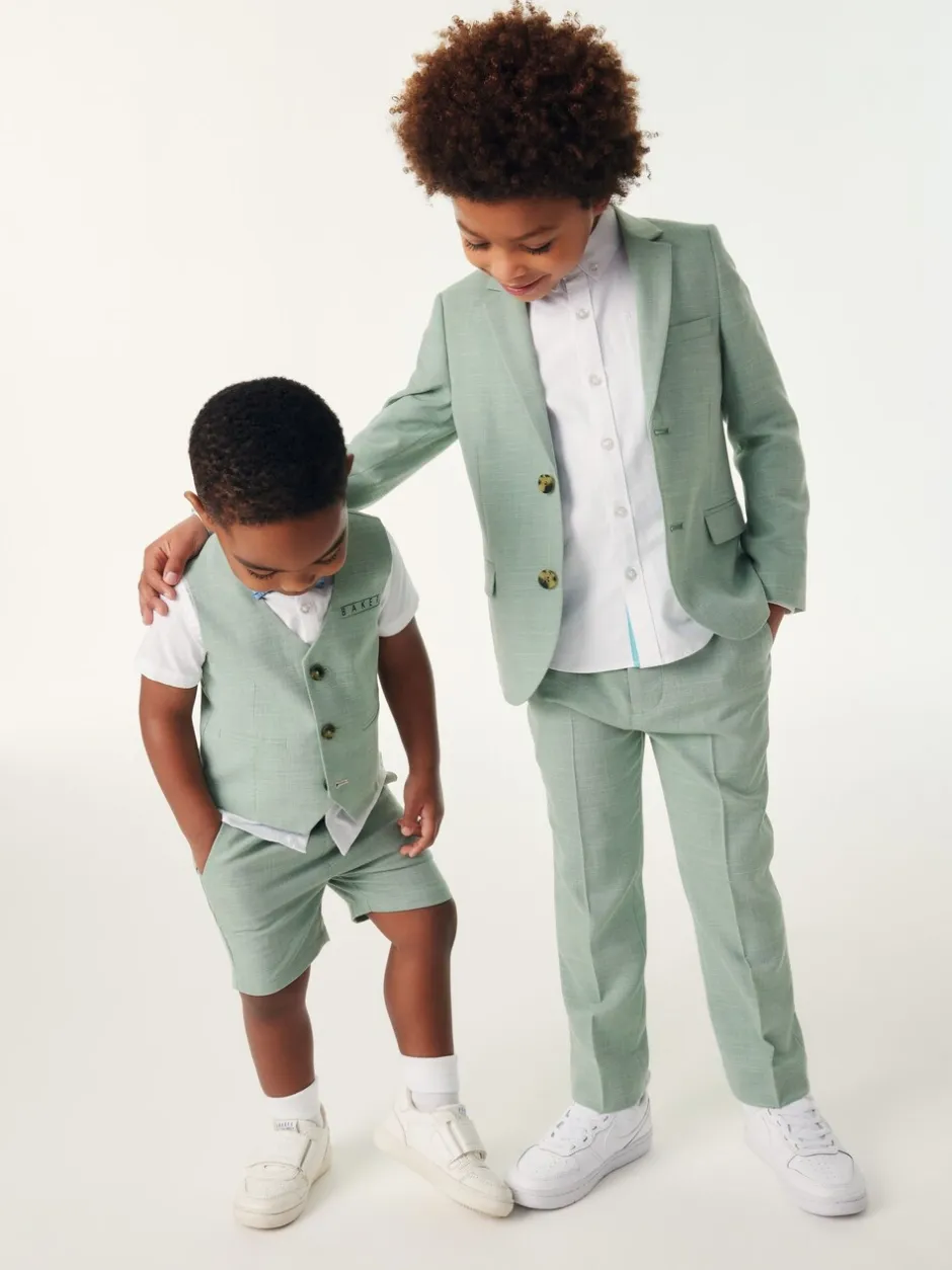 Kostuums En Herenvesten*Baker by Ted Baker Groen - kostuumbroek