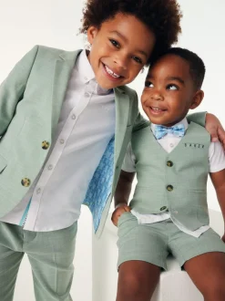 Kostuums En Herenvesten|Baker by Ted Baker Groen - kostuumjasje