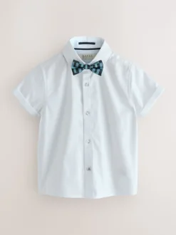 Kostuums En Herenvesten|Baker by Ted Baker - set van overhemd, gilet en short Groen