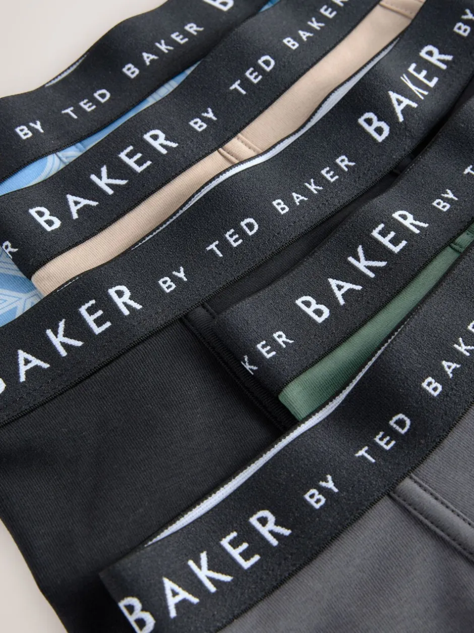 Ondergoed*Baker by Ted Baker - jongens boxershorts verpakking van 5 Groen