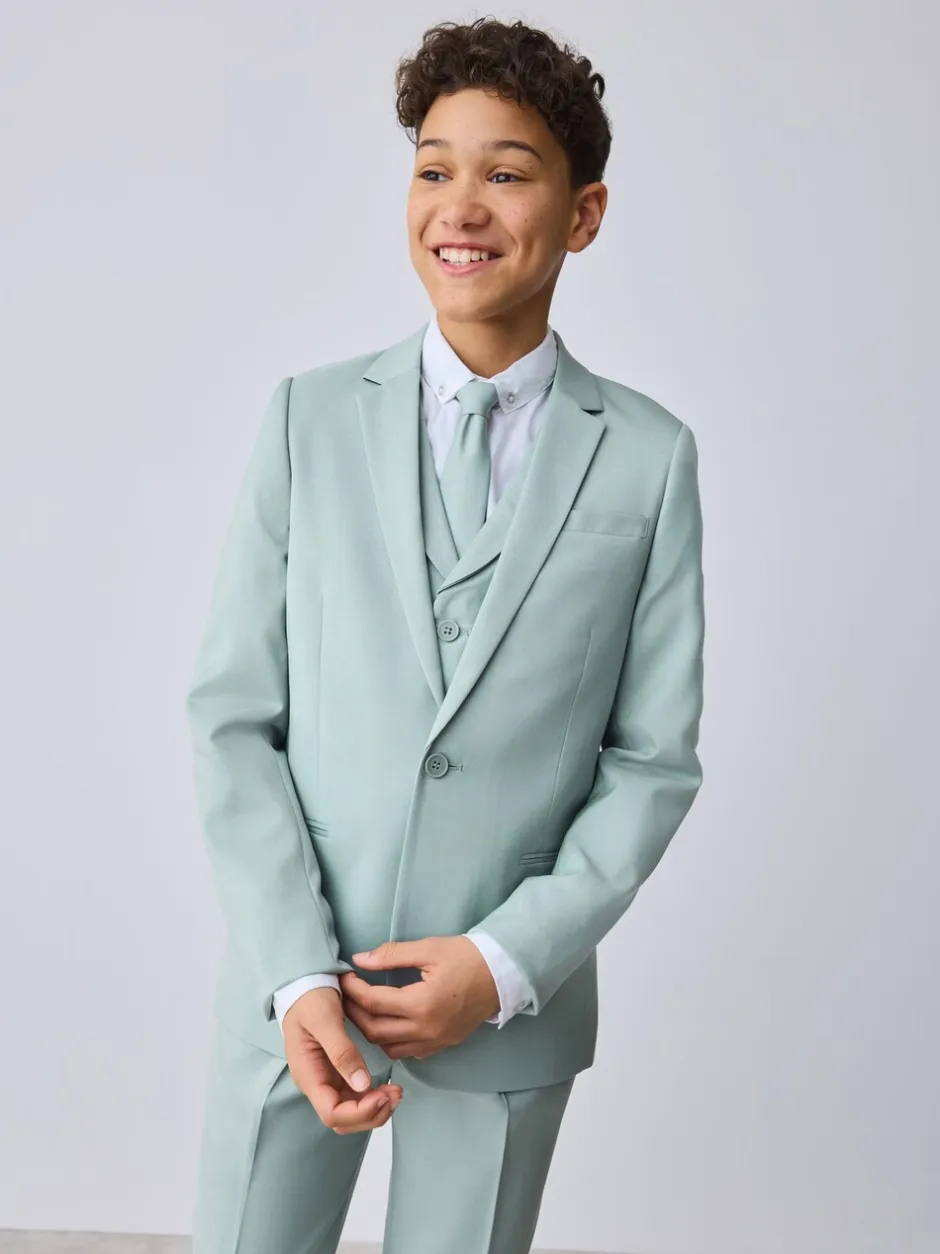 Kostuums En Herenvesten|Baker by Ted Baker Groen - kostuumjasje