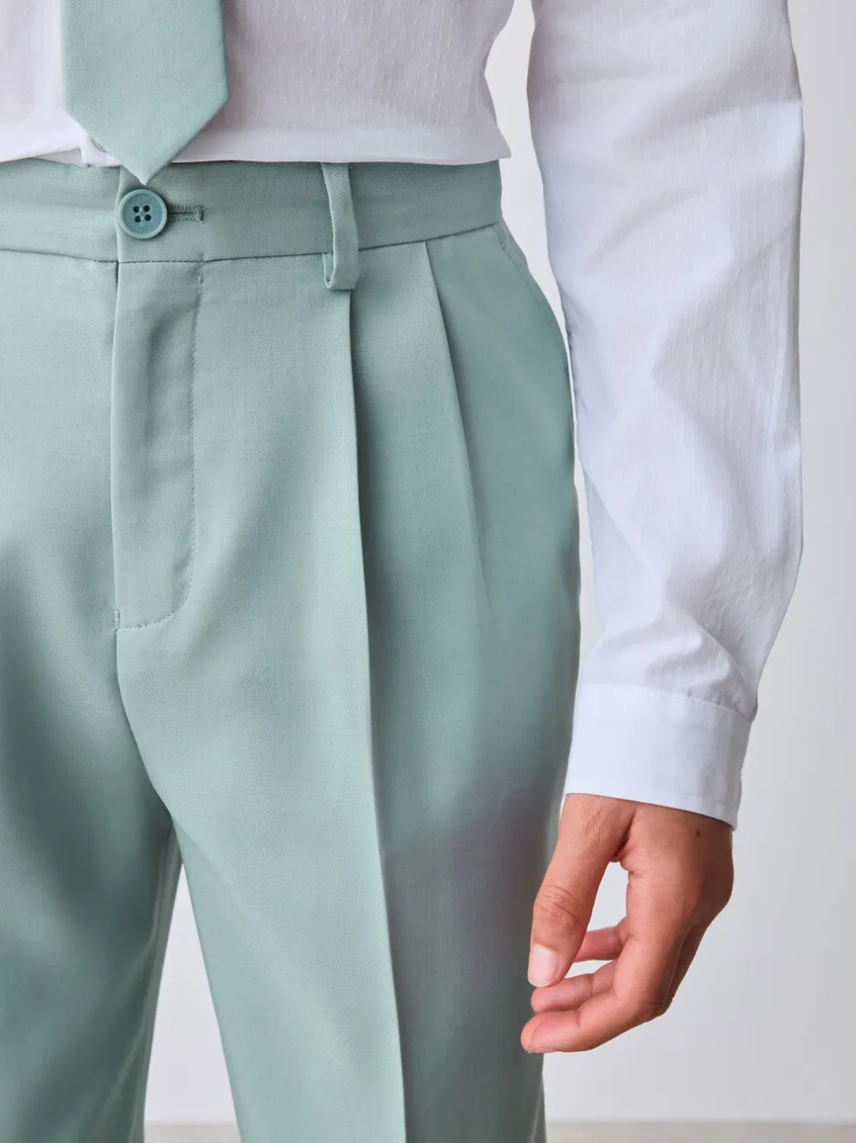 Kostuums En Herenvesten*Baker by Ted Baker Groen - kostuumbroek