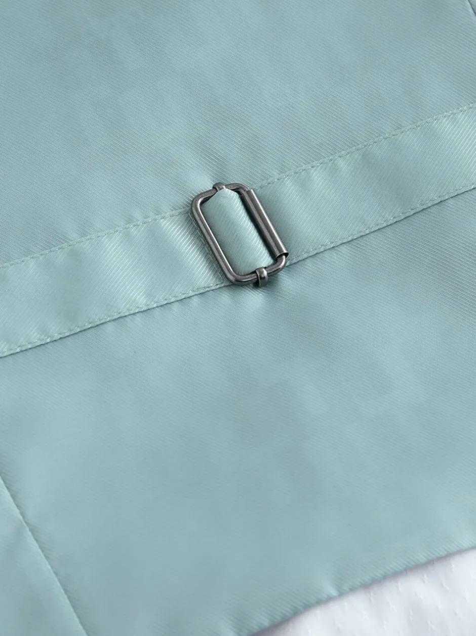 Kostuums En Herenvesten|Baker by Ted Baker - Waistcoat, Shirt And Tie Set Groen