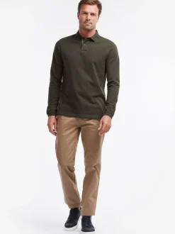 Poloshirts*Barbour - ® - Essential sport poloshirt met lange mouwen Groen