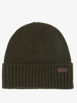 Mutsen, Sjaals En Handschoenen*Barbour Groen - ® Carlton Beanie Hat
