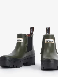 Laarzen*Barbour - ® Halton Chelsea Wellington laarzen Groen