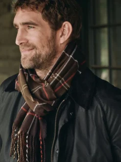 Mutsen, Sjaals En Handschoenen|Barbour - ® Tartan Galingale Scarf Groen