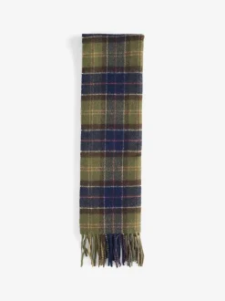 Mutsen, Sjaals En Handschoenen*Barbour - ® Tartan Lambswool Scarf Groen