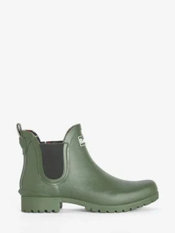 Laarzen|Barbour - ® Wilton Chelsea Wellington laarzen Groen