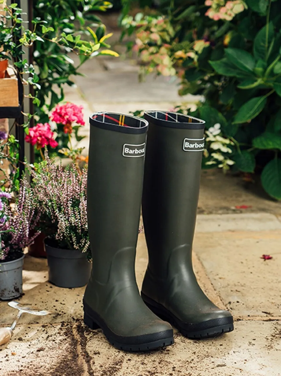 Laarzen|Barbour - Abbey regenlaarzen ® Groen