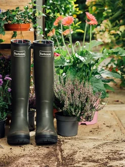 Laarzen|Barbour - Abbey regenlaarzen ® Groen
