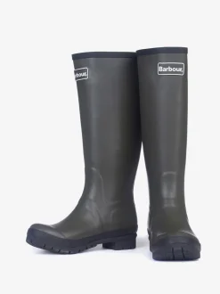 Laarzen|Barbour - Abbey regenlaarzen ® Groen