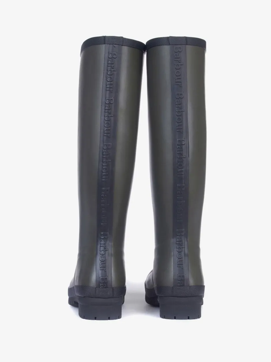 Laarzen|Barbour - Abbey regenlaarzen ® Groen