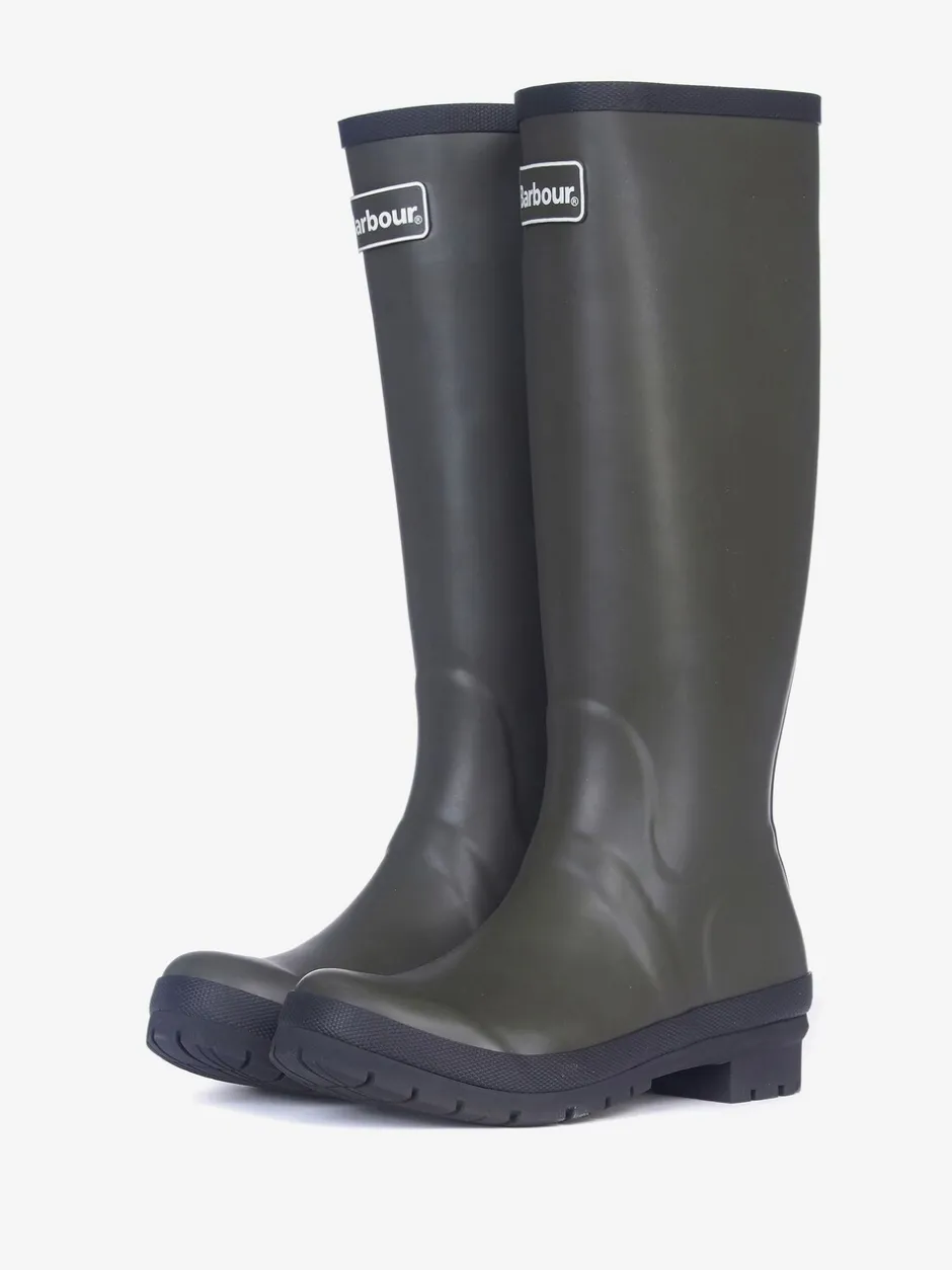 Laarzen|Barbour - Abbey regenlaarzen ® Groen
