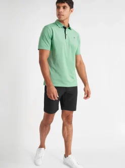 Poloshirts|Calvin Klein Golf Groen - Uni poloshirt