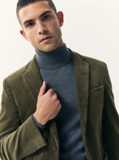 Blazers En Business-Jasjes*Next - Corduroy blazer Groen