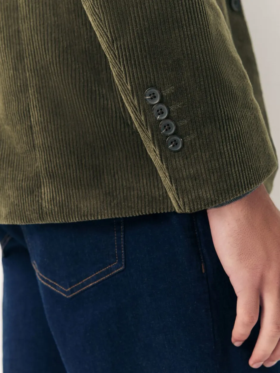 Blazers En Business-Jasjes*Next - Corduroy blazer Groen