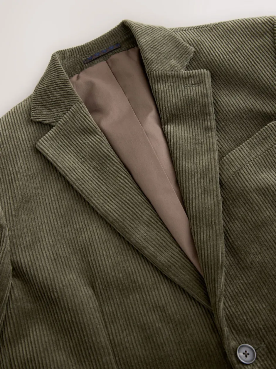 Blazers En Business-Jasjes*Next - Corduroy blazer Groen