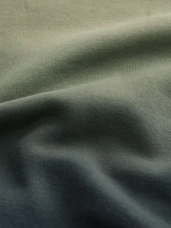 Sweaters En Hoody´S|Sweaters En Hoody´S|Next - Dip Dye Katoenrijke Jersey Hoodie Groen
