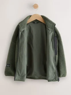 Jassen En Jacks|Sweaters En Hoody´S*Next - Fleecejack met ritssluiting (3-16jr) Groen