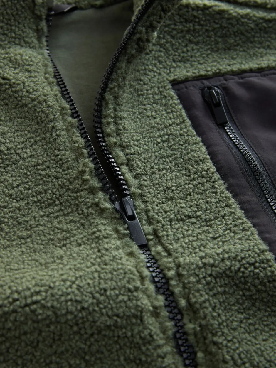 Jassen En Jacks|Sweaters En Hoody´S*Next - Fleecejack met ritssluiting (3-16jr) Groen