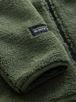 Jassen En Jacks|Sweaters En Hoody´S*Next - Fleecejack met ritssluiting (3-16jr) Groen