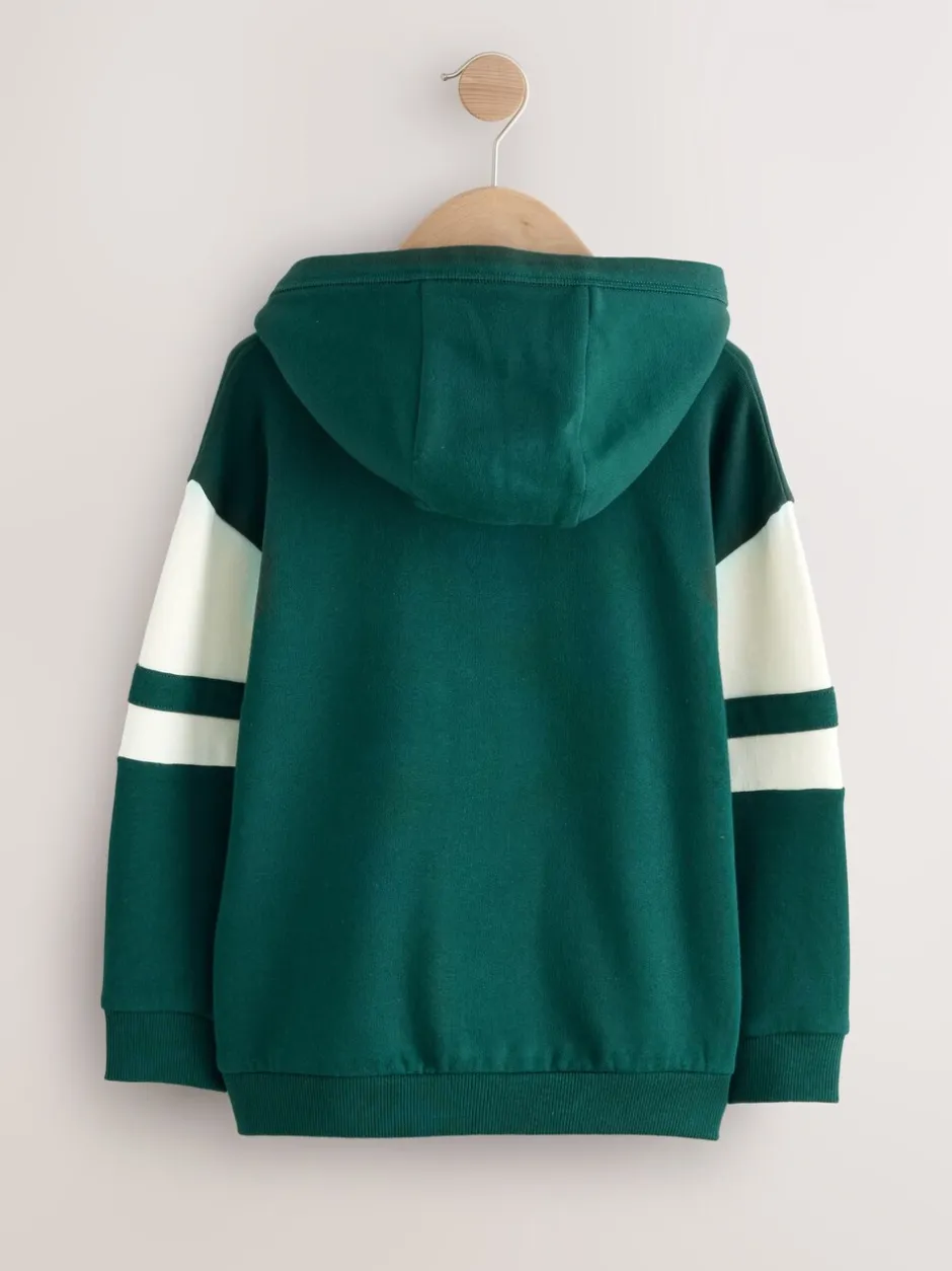Sweaters En Hoody´S*Next - Hoodie met kleurblokken (3 - 16 jr) Groen