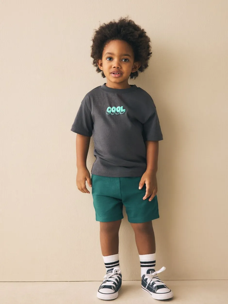 Shorts|Shorts|Next Groen - Jersey short (3 mnd-7 jr)