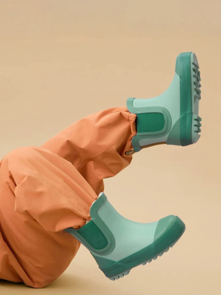 Boots|KIDLY by MORI - Short Rain Boot Groen