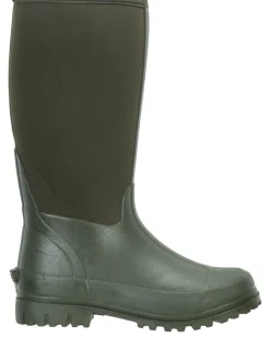 Laarzen|Mountain Warehouse - hoge waterbestendige Mucker laarzen met neopreen voor dames Groen