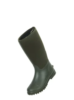 Laarzen|Mountain Warehouse - hoge waterbestendige Mucker laarzen met neopreen voor dames Groen