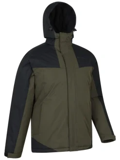 Jassen En Jacks|Mountain Warehouse - Mens Ski Jacket and Trouser Set Groen