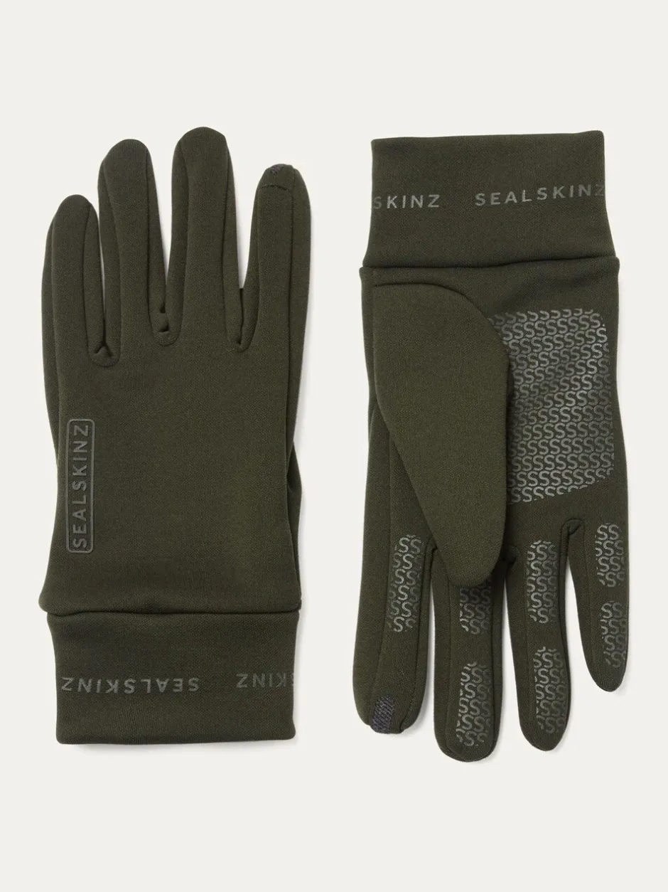 Mutsen, Sjaals En Handschoenen|Sealskinz - waterafstotende Nano handschoenen van fleece Groen