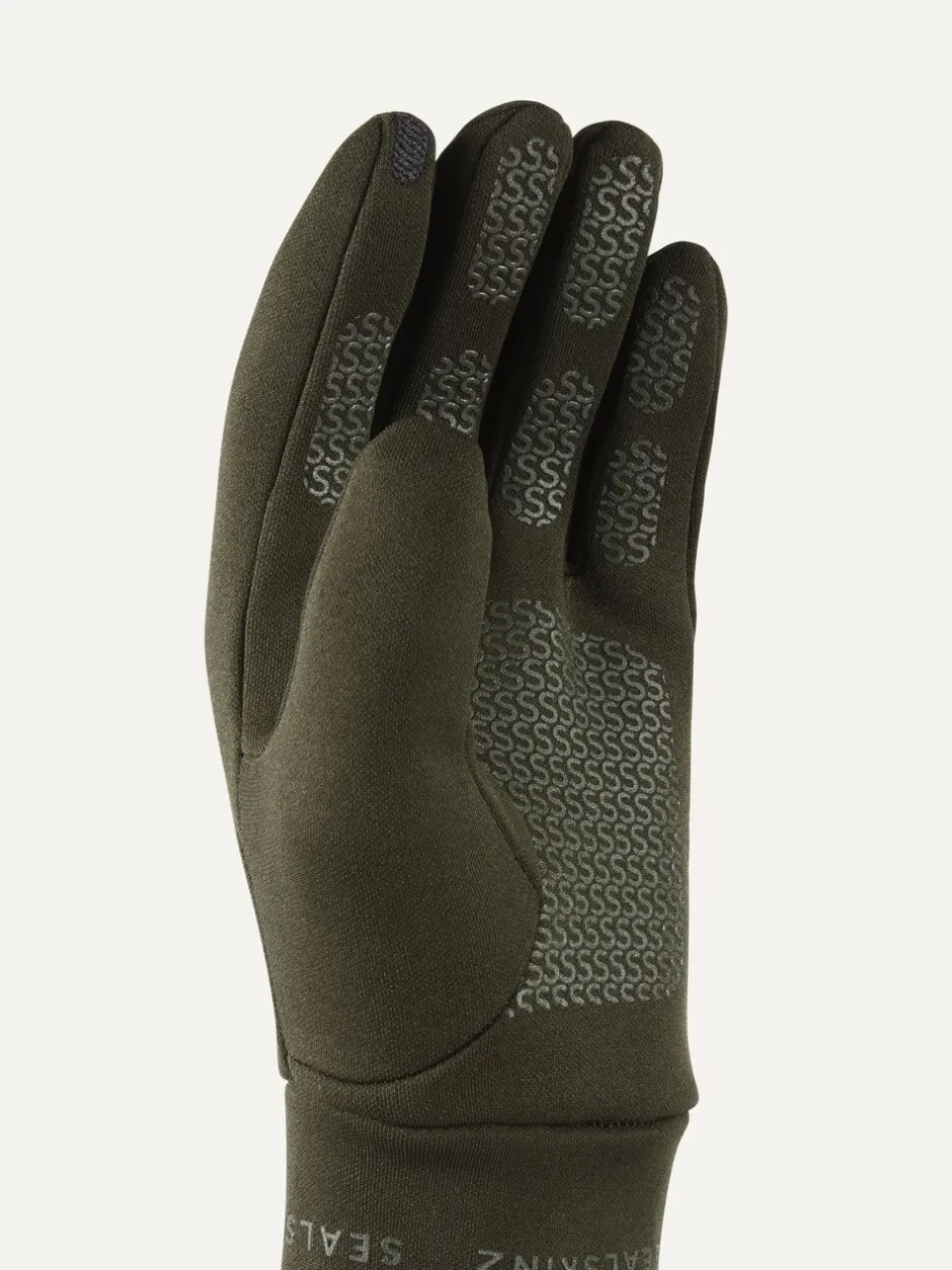 Mutsen, Sjaals En Handschoenen|Sealskinz - waterafstotende Nano handschoenen van fleece Groen