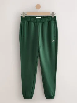Loungewear|Leggings En Joggingbroeken*self. Groen - joggingbroek met boorden