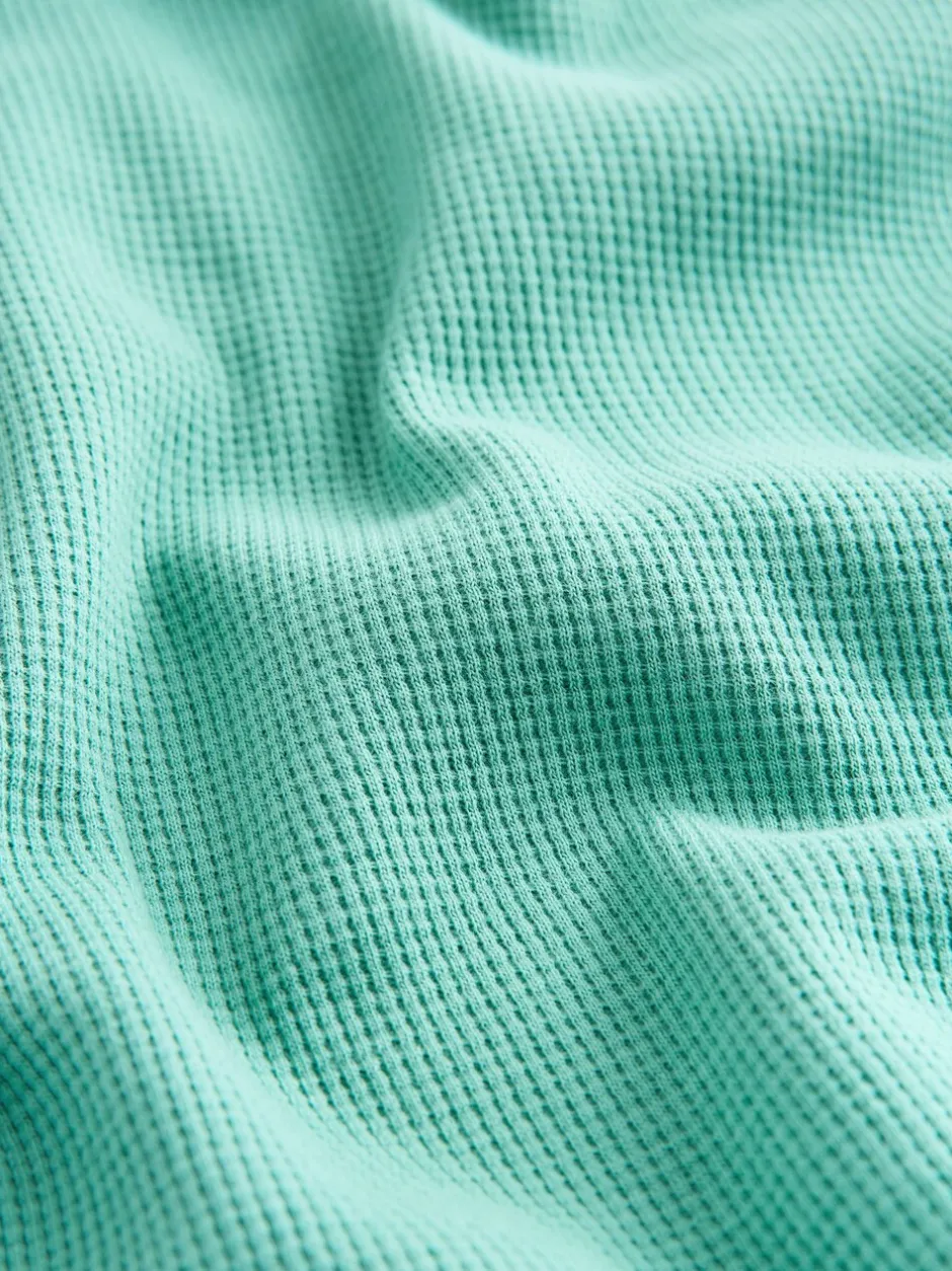 Shorts|Next - Set van T-shirt met textuur en korte mouwen en shorts (3 - 16 jr) Groen