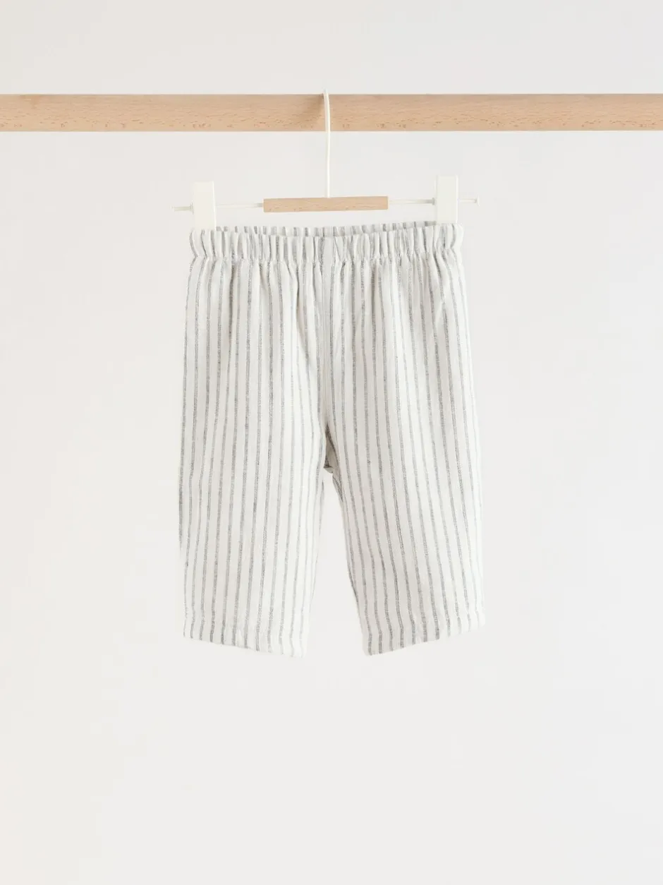 Broeken En Chino's|Shirts|Next - Shirt and Trousers Baby Set (0mths-3yrs) Groen