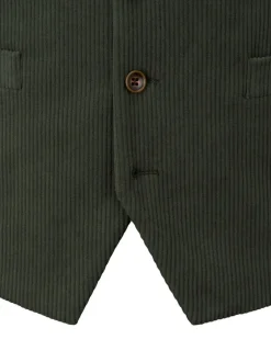 Vesten*Skopes - Dorsey Suit Corduroy Waistcoat Groen