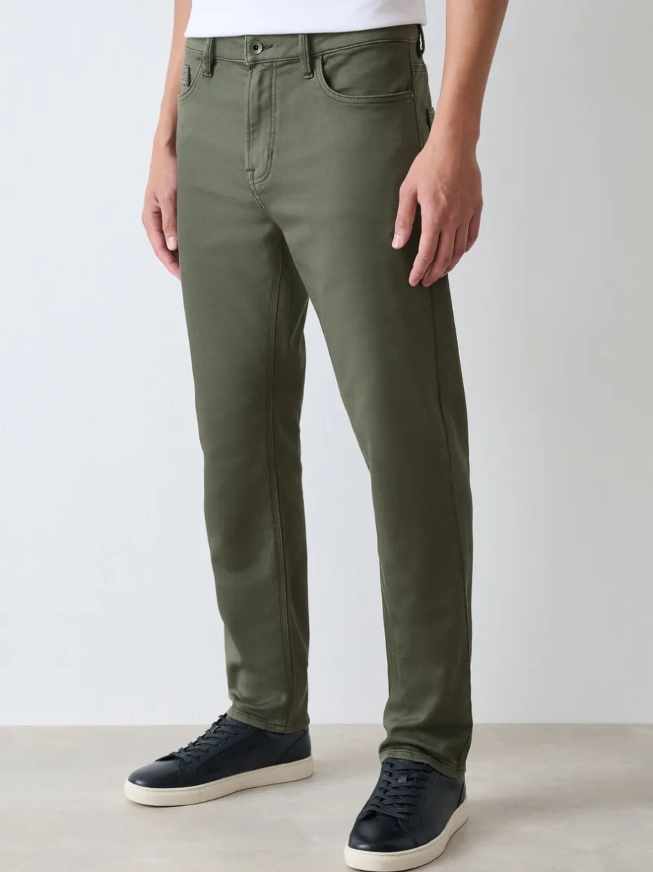 Jeans*Next Groen - Slim Fit - Comfortabele stretchjeans