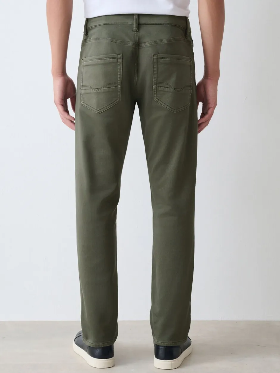 Jeans*Next Groen - Slim Fit - Comfortabele stretchjeans