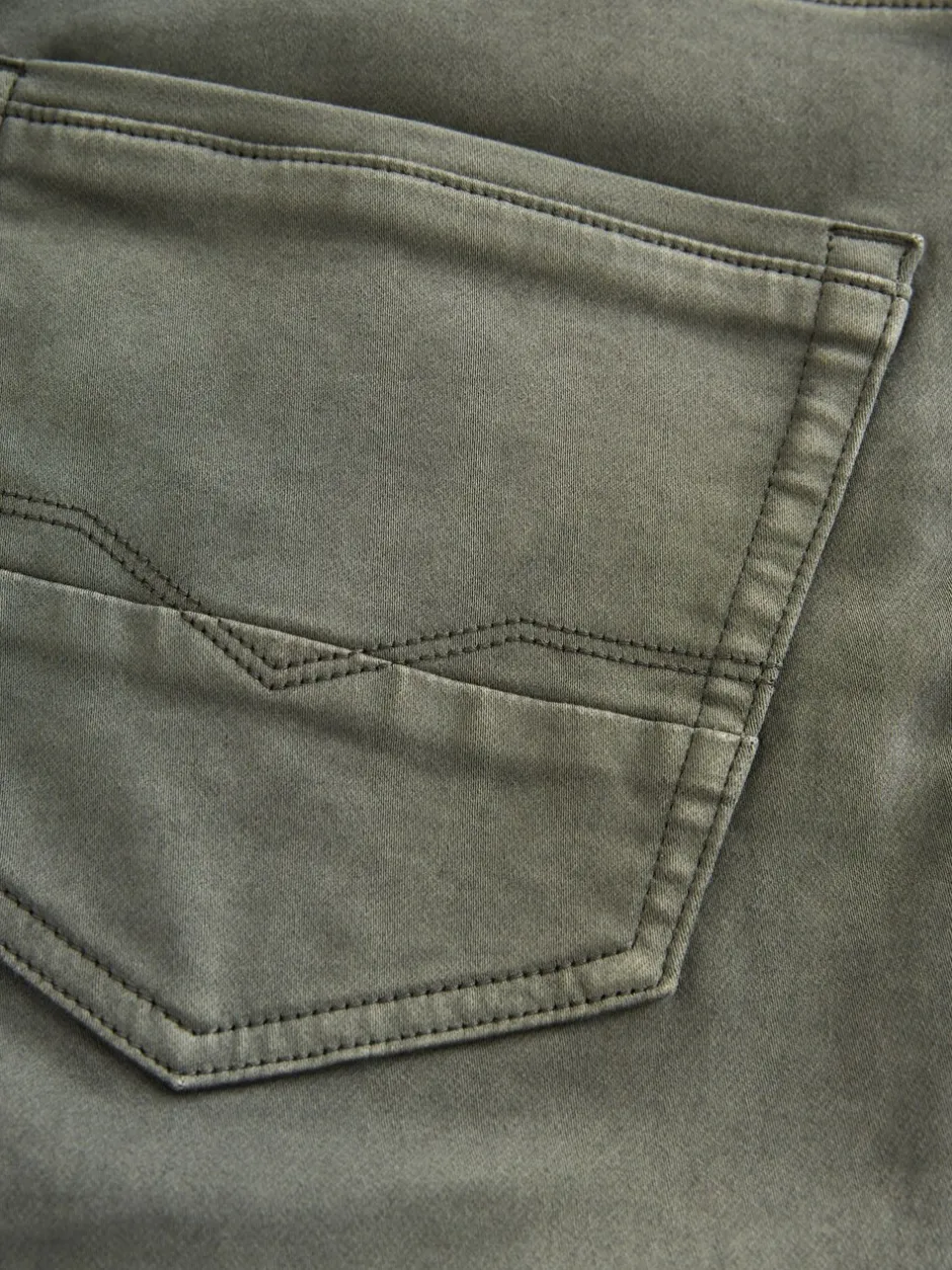 Jeans*Next Groen - Slim Fit - Comfortabele stretchjeans