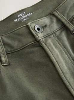 Jeans*Next Groen - Slim Fit - Comfortabele stretchjeans