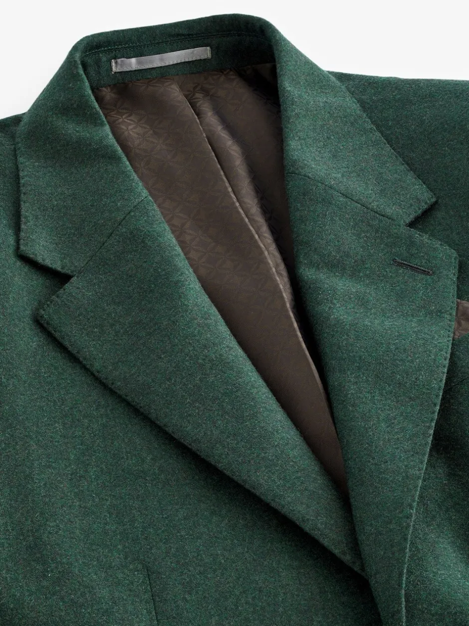Pakken|Next - Slim Fit - Signature Zignone flanellen colbert van Italiaanse wol-kasjmier blend Groen