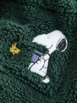 Loungewear|Kamerjassen En Badjassen|Next Groen - Snoopy Borg Dressing Gown