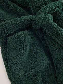 Loungewear|Kamerjassen En Badjassen|Next Groen - Snoopy Borg Dressing Gown